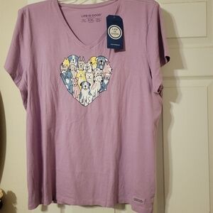 Life Is Good SS Tee NWT XXL
